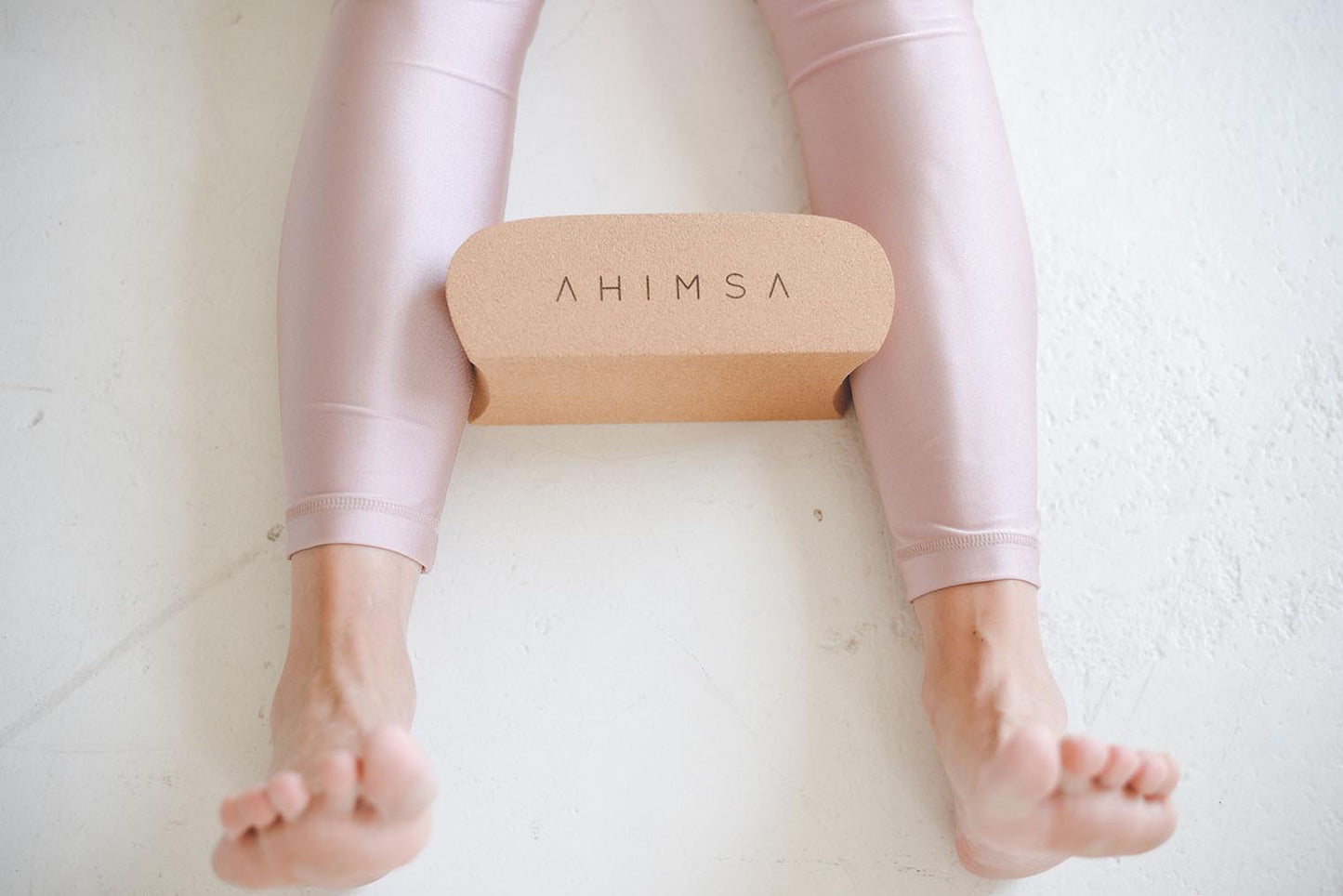 The Ahimsa Block, ergonomic yoga block